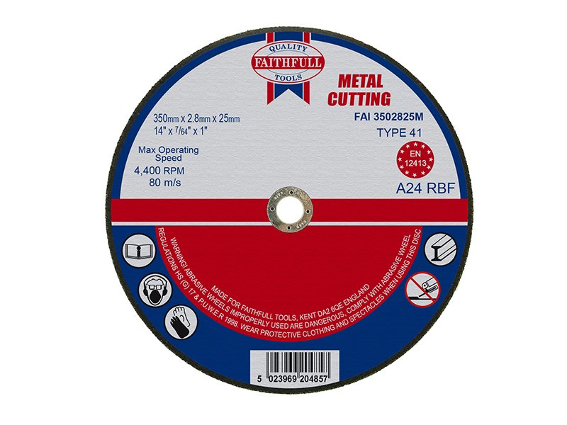 FAI METAL CUT OFF DISC 355 X 2.8 X 25.4M