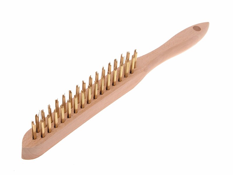 FAI 680/B2 BRASS WIRE SCRATCH BRUSH - 2