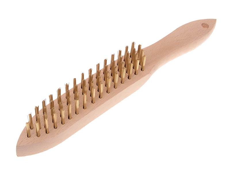 FAI 680/B4 BRASS WIRE SCRATCH BRUSH - 4