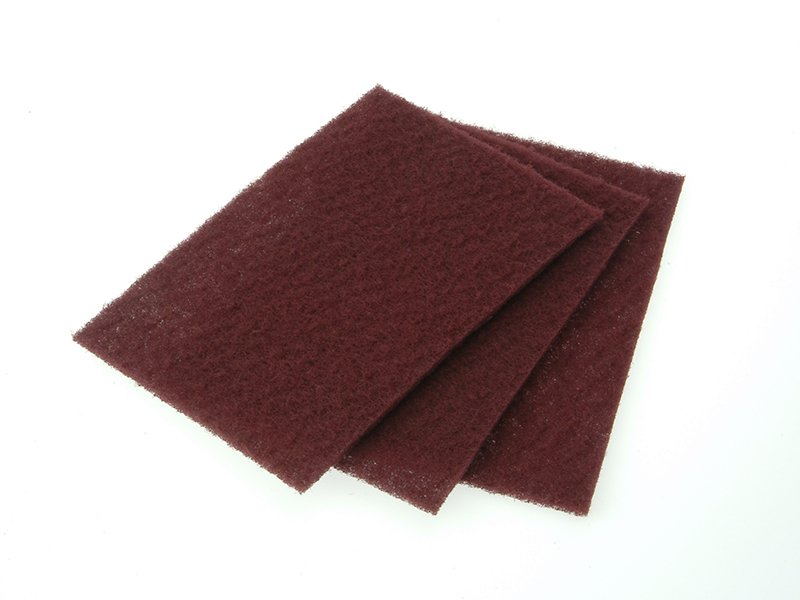 FAI HAND PAD MAROON VERY FINE 230 X 150M