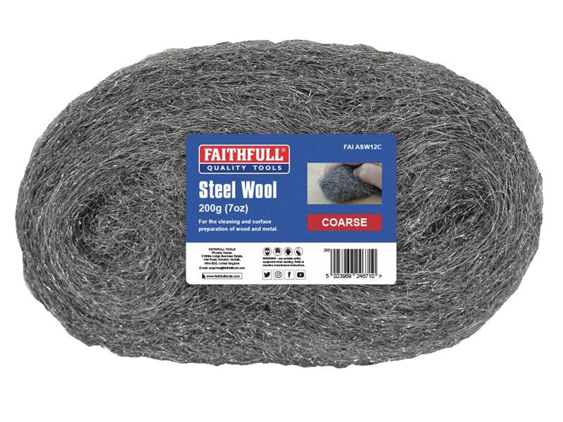 FAI STEEL WOOL COARSE 200G