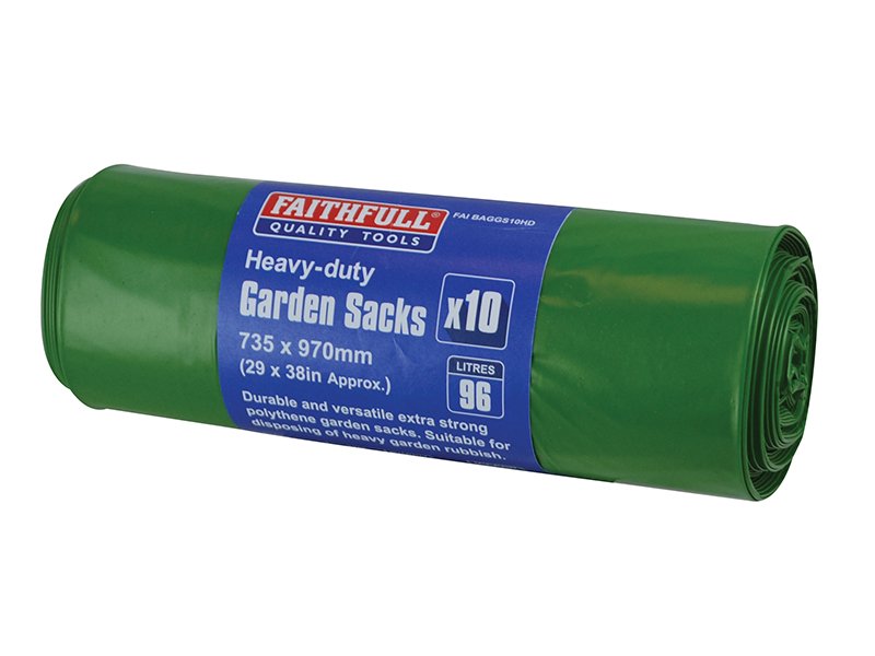 FAI HEAVY-DUTY STRONG GARDEN SACKS (ROLL