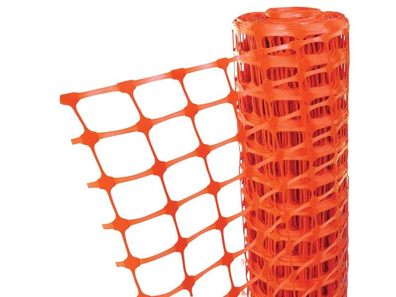 FAI ORANGE BARRIER FENCING 1M X 50M