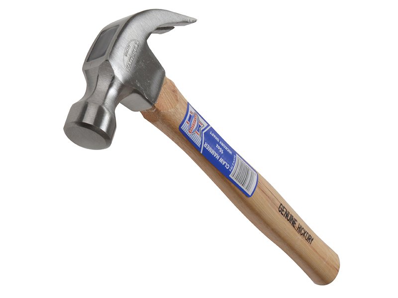 FAI CLAW HAMMER HICKORY SHAFT 454G (16OZ