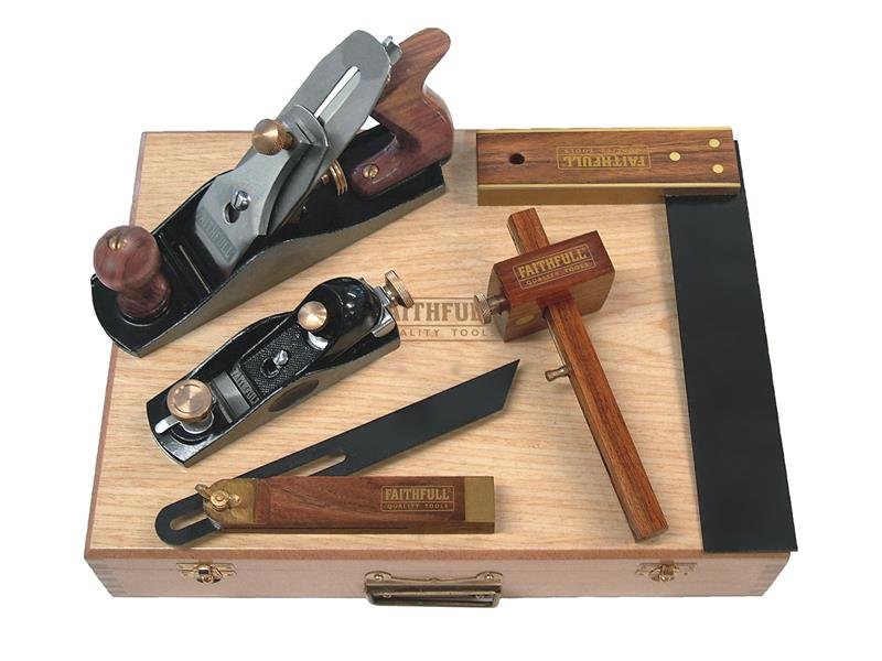 FAI CARPENTER'S TOOL KIT, 5 PIECE