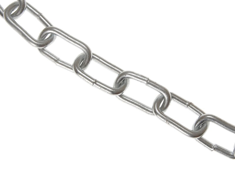 FAI ZINC PLATED CHAIN 8MM X 10M BOX - MA