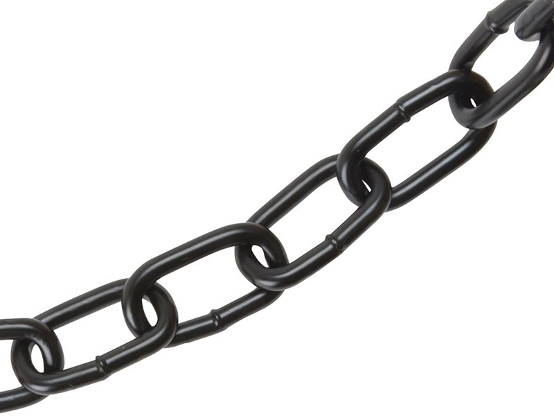 FAI BLACK JAPANNED CHAIN 5MM X 10M BOX -