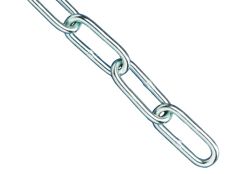 FAI ZINC PLATED CHAIN 4MM X 2.5M - MAX.