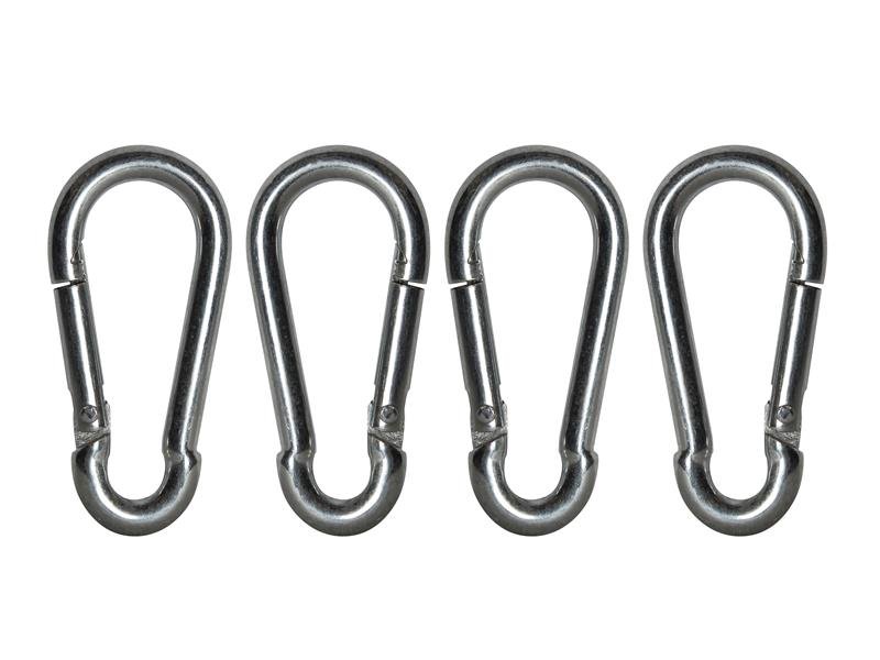 FAI FIRE BRIGADE SNAP HOOK 6MM ZINC PLAT