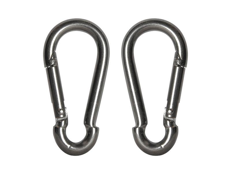 FAI FIRE BRIGADE SNAP HOOK STAINLESS STE