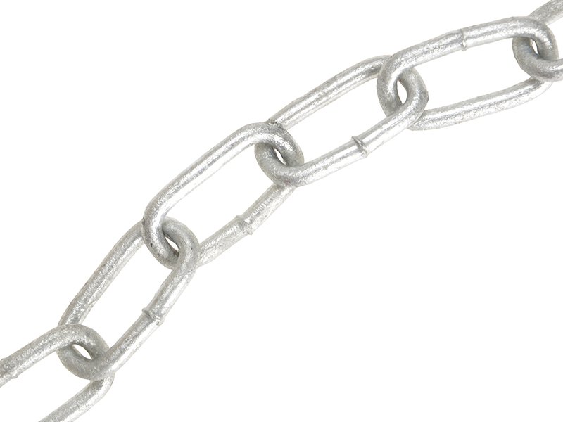 FAI GALVANISED CHAIN LINK 4MM X 30M REEL