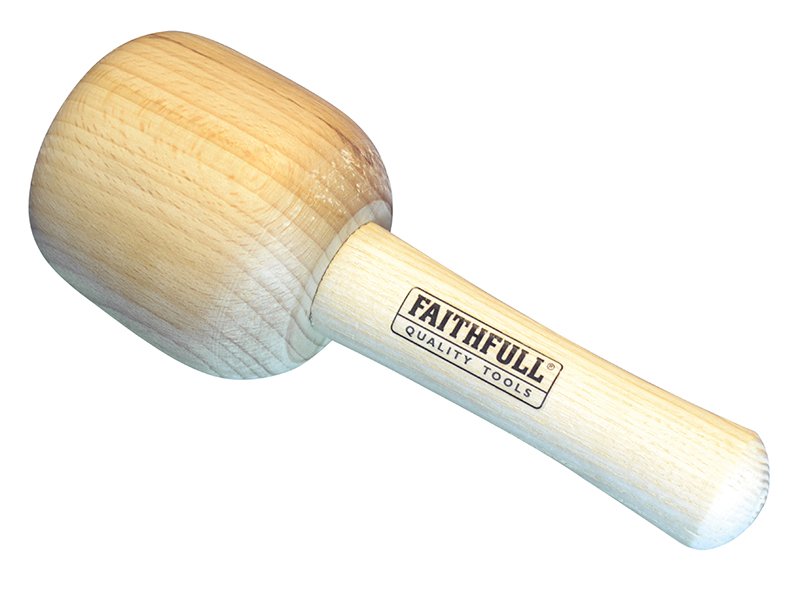 FAI HEAVY-DUTY CARVER'S MALLET BEECH 90M