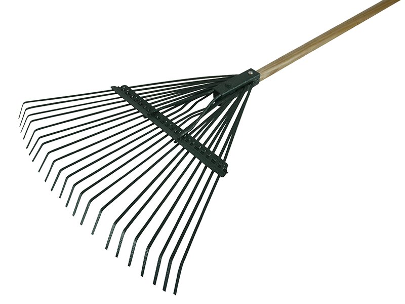FAI COUNTRYMAN LEAF RAKE 22 FLAT TINES