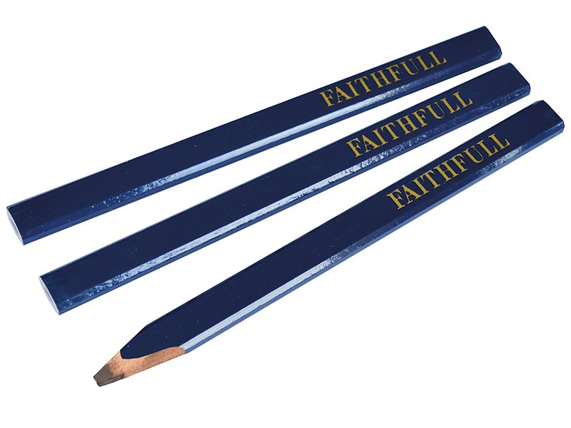 FAI CARPENTER'S PENCILS - BLUE / SOFT (P