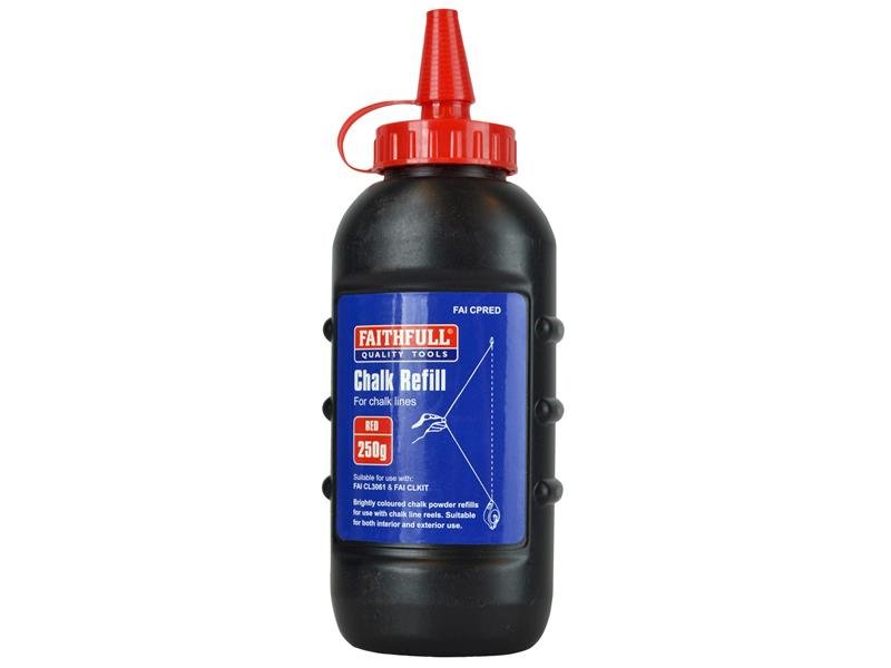 FAI CHALK POWDER RED 250G