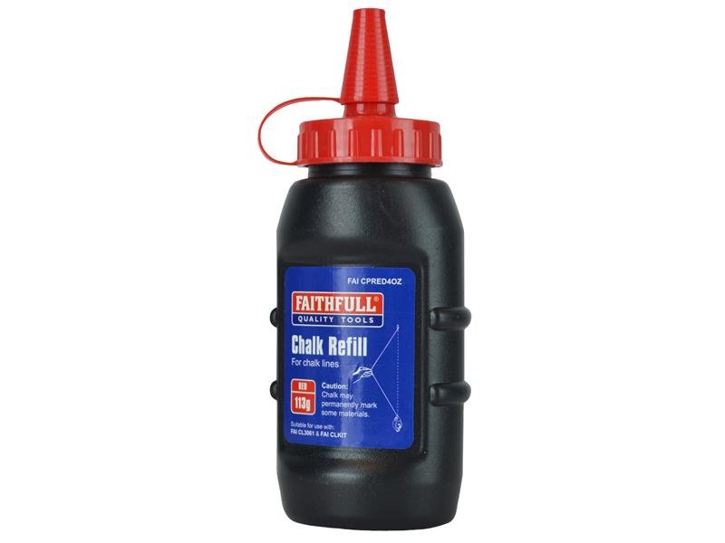 FAI CHALK POWDER RED 113G