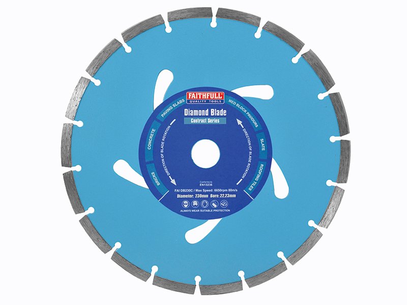 FAI CONTRACT DIAMOND BLADE 230 X 22.2MM