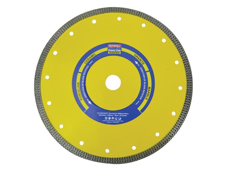 FAI PORCELAIN DIAMOND BLADE 230 X 22.23M