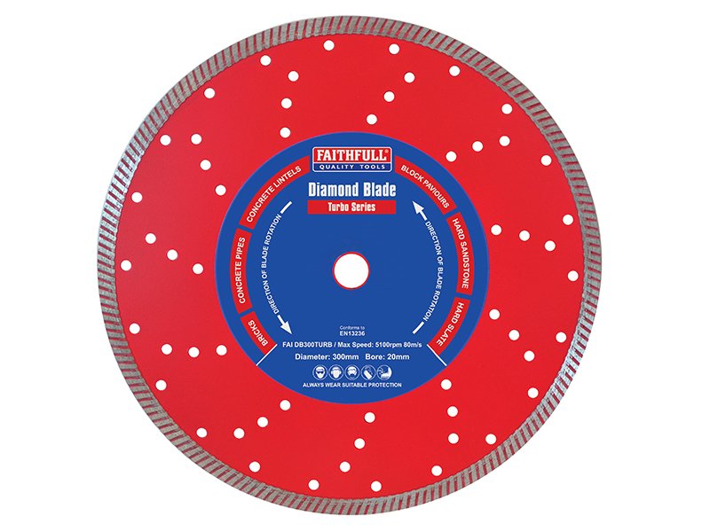 FAI TURBO CUT DIAMOND BLADE 125 X 22MM