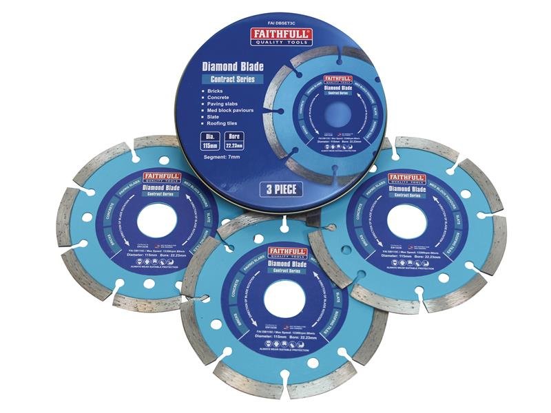 FAI CONTRACT DIAMOND BLADES 115 X 22.2MM