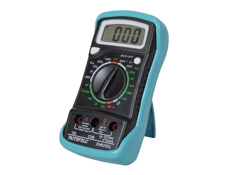 FAI MULTIMETER LCD DISPLAY
