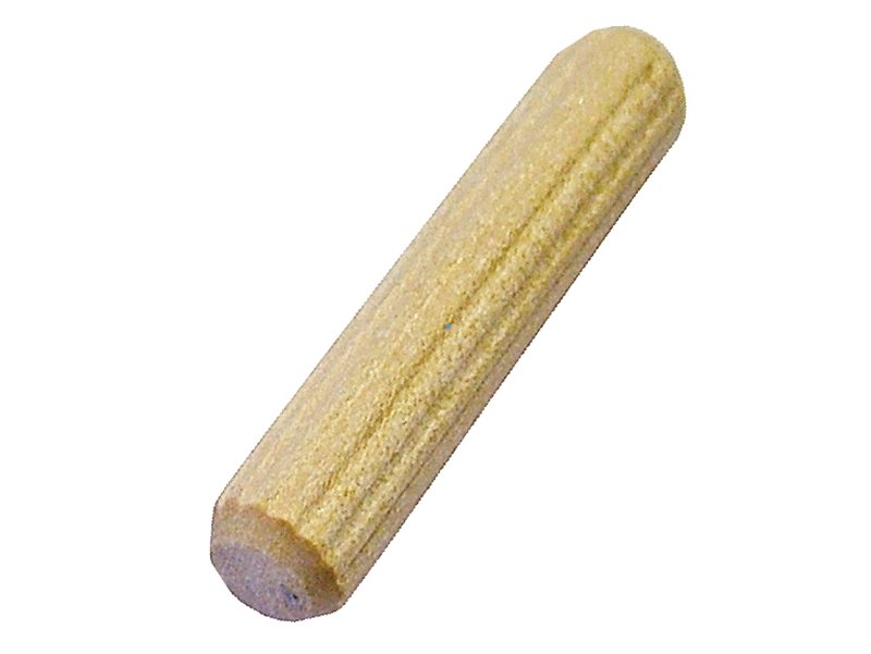 FAI WOOD DOWELS FLUTED 40 X 8MM (PACK 50