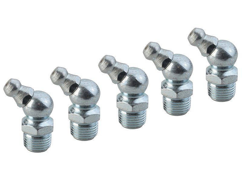 FAI GREASE NIPPLE 45Â° 1/8IN BSP (PACK 5