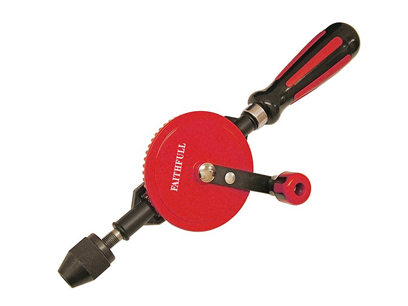FAI HAND DRILL DOUBLE PINION 8MM CAPACIT