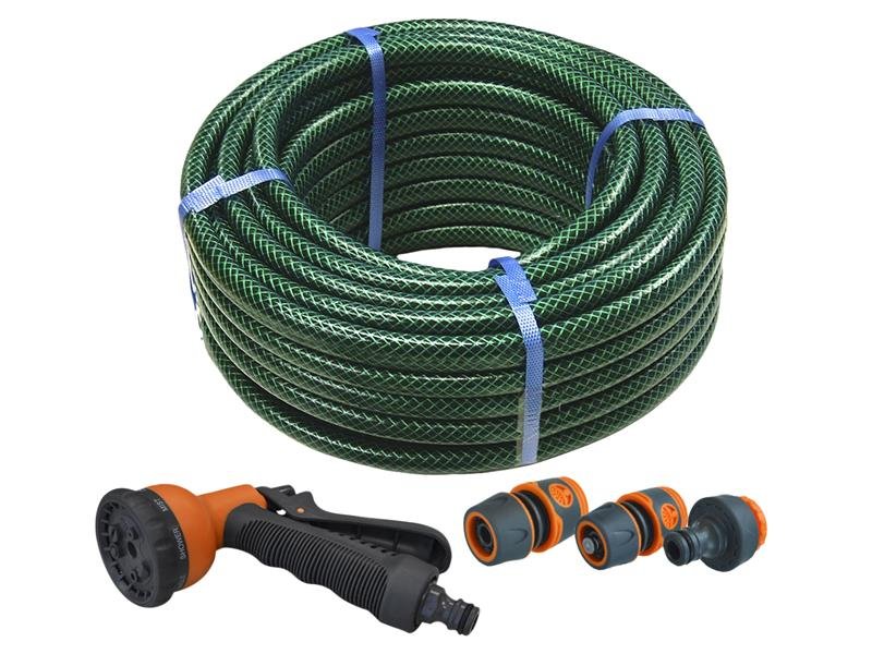 FAI PVC REINFORCED HOSE 15M FITTINGS & S