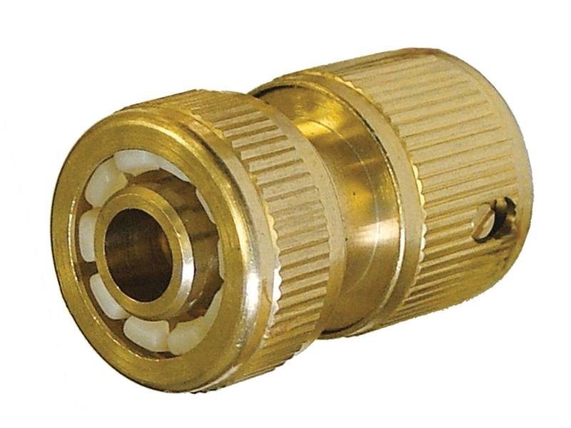 FAI BRASS FEMALE HOSE CONNECTOR 12.5MM (