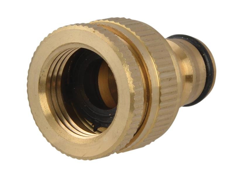 FAI BRASS DUAL TAP CONNECTOR 12.5-19MM (