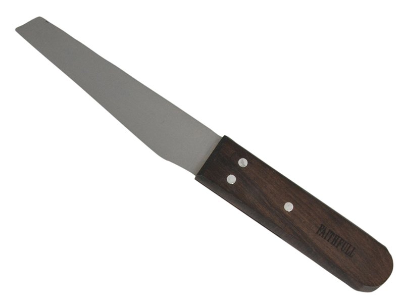 FAI SHOE KNIFE 110MM 4.1/3IN HARDWOOD