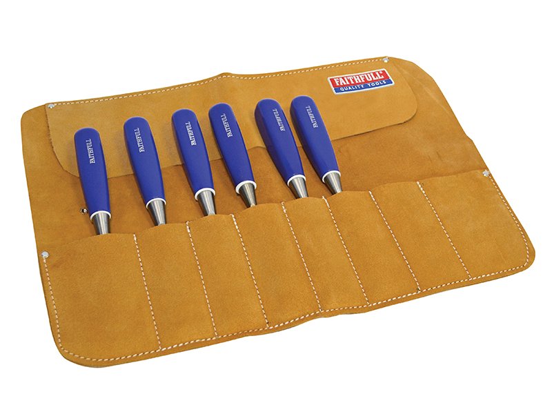 FAI LEATHER CHISEL ROLL 33 X 47CM