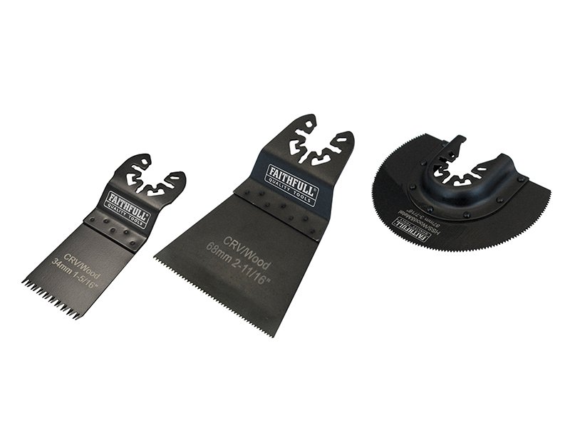 FAI MULTI-FUNCTION TOOL BLADE SET, 3 PIE