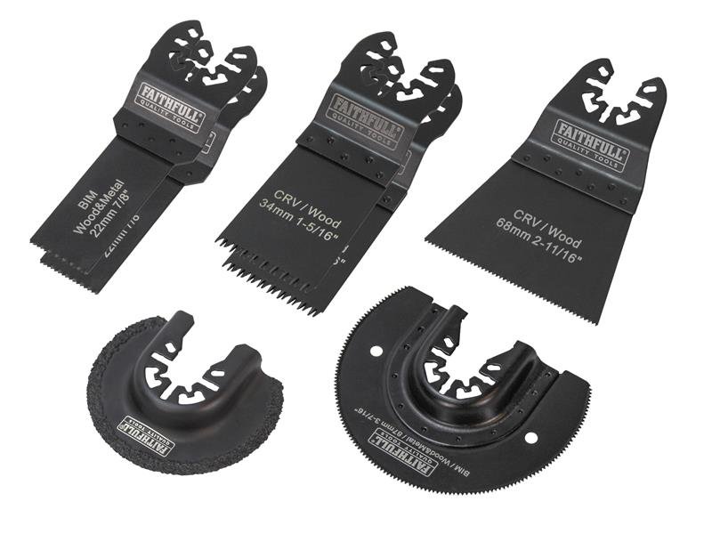 FAI MULTI-FUNCTION TOOL BLADE SET, 7 PIE