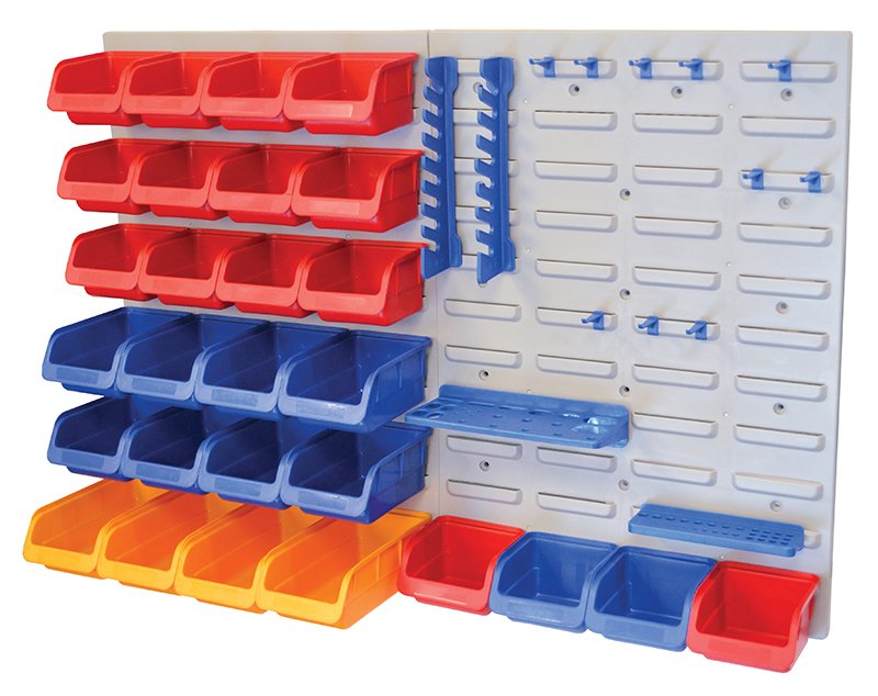 FAI STORAGE BIN SET WITH WALL PANELS 43