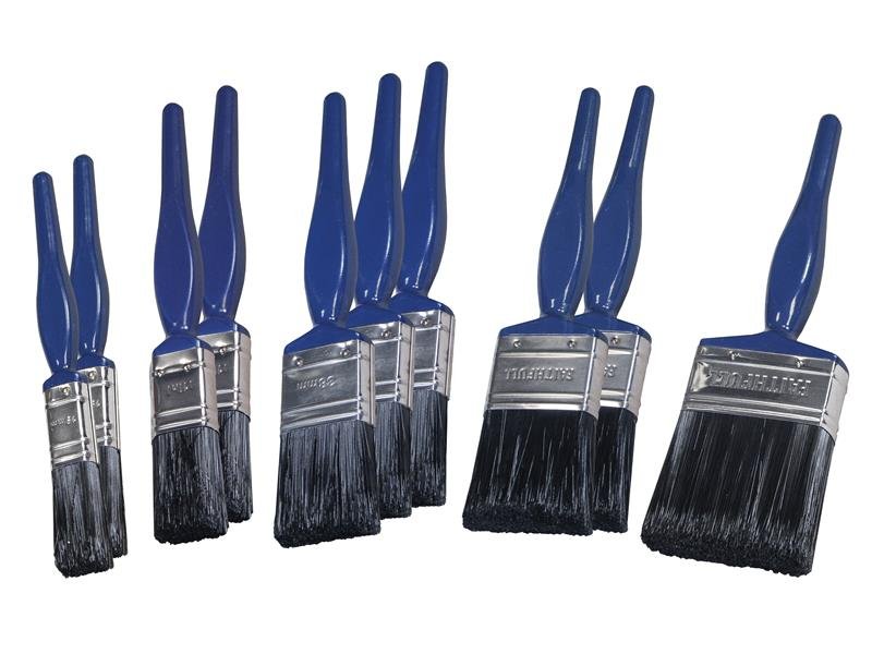 FAI UTILITY PAINT BRUSH SET, 10 PIECE
