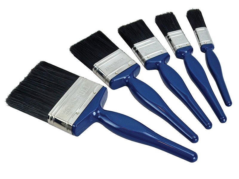 FAI UTILITY PAINT BRUSH SET, 5 PIECE