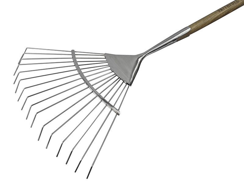 FAI PRESTIGE STAINLESS STEEL LAWN RAKE A