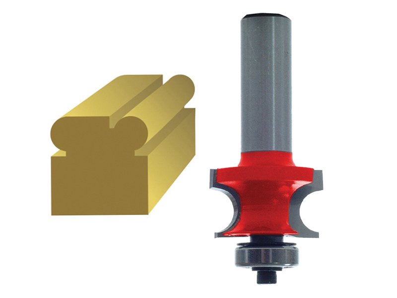 FAI ROUTER BIT TCT 3.2MM CORNER BEAD 1/4