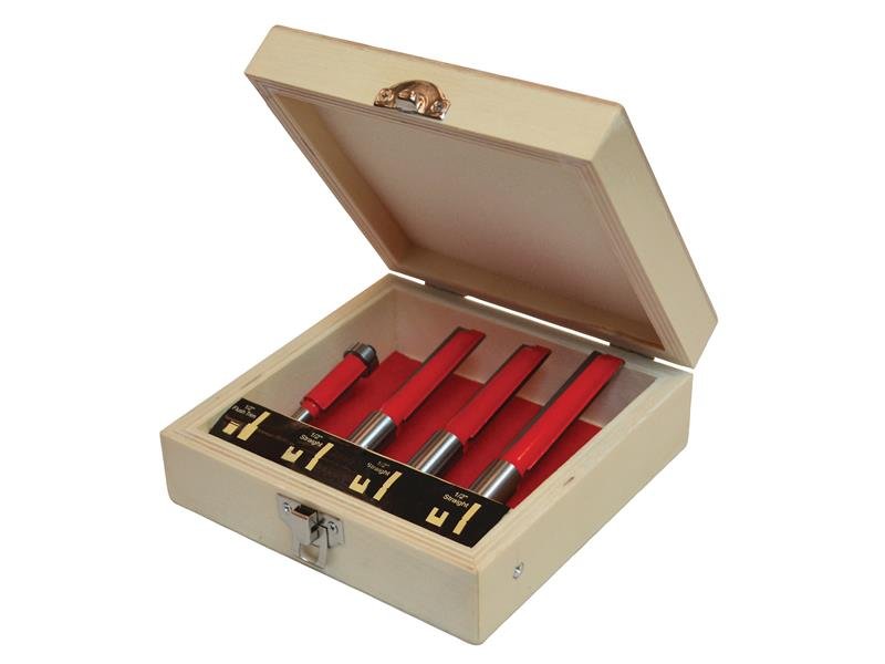 FAI ROUTER BIT SET FOR WORKTOP JIG, 4 PI