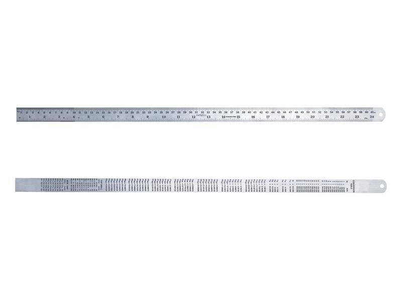 FAI STEEL RULE 600MM / 24IN X 25MM