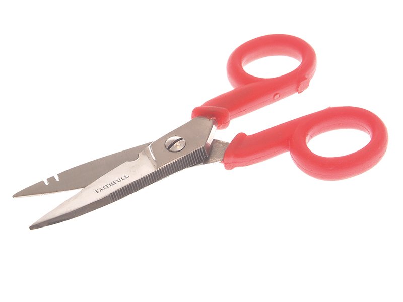FAI ELECTRICIAN'S WIRE CUTTING SCISSORS