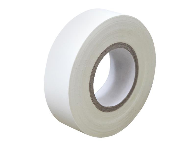 FAI PVC ELECTRICAL TAPE WHITE 19MM X 20M