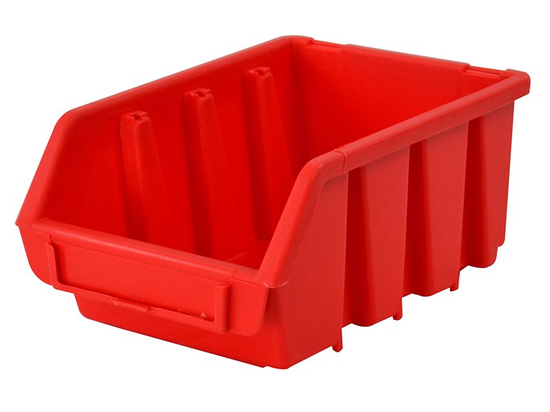 FAI INTERLOCKING STORAGE BIN SIZE 2 RED