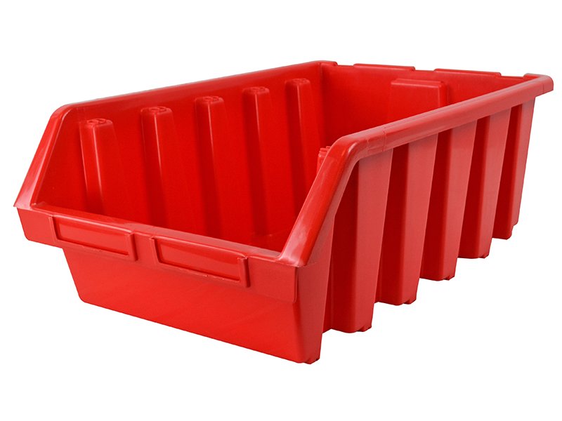 FAI INTERLOCKING STORAGE BIN SIZE 5 RED