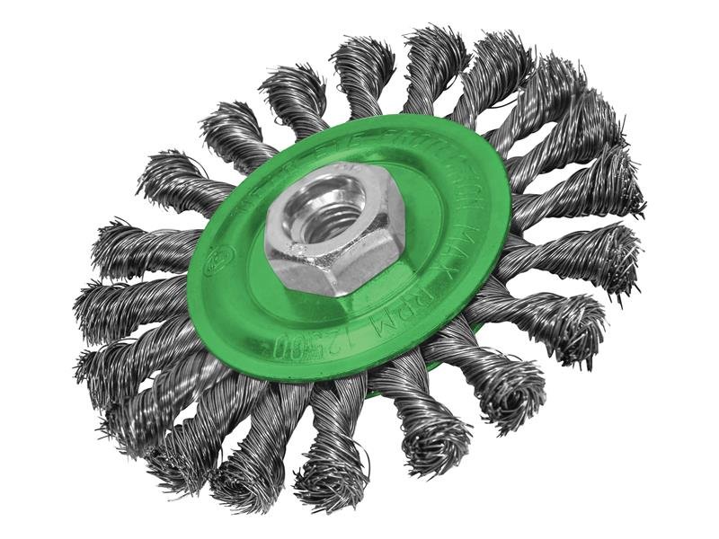 FAI FLAT TWIST KNOT WIRE BRUSH 115 X 12M
