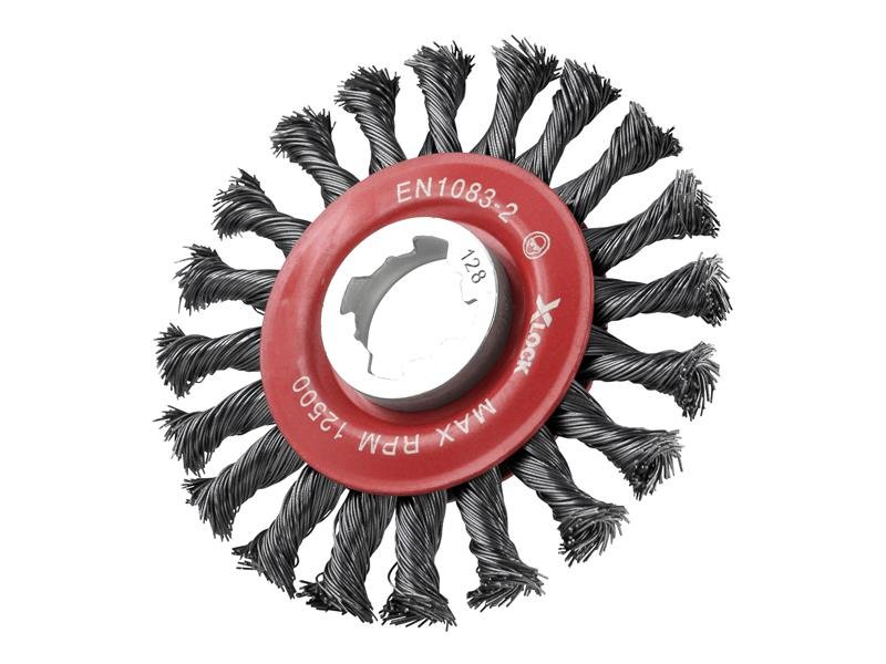 FAI X-LOCK CONICAL WIRE BRUSH 115MM M14X