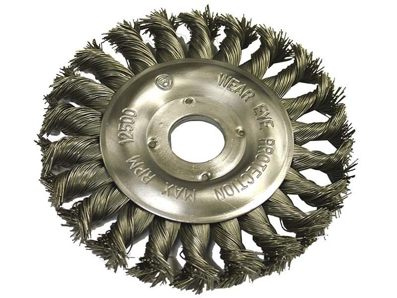 FAI CIRCULAR WIRE BRUSH 125 X 12MM 22.2M