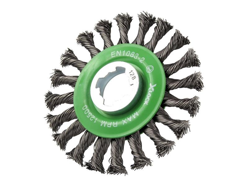 FAI X-LOCK CONICAL WIRE BRUSH 115MM M14X